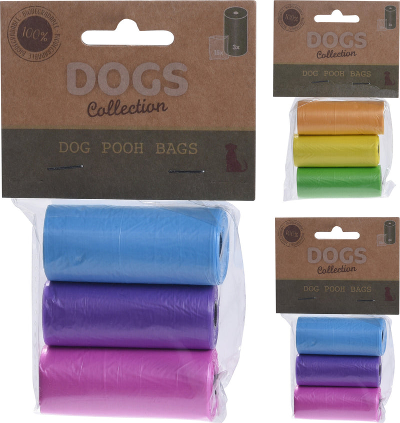 Biodegradable Dog Waste Bags 3pk