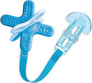 MAM Bite & Relax Teether with Strap 4m+ - Blue