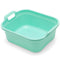 Handled - Rectangular Washing Up Bowl - Blue Haze