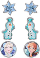 Disney Frozen Earrings 3pk