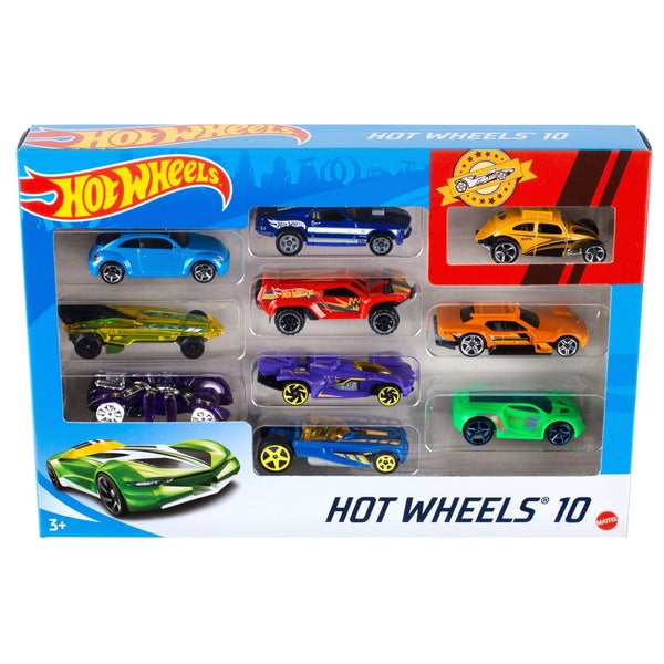 Hot Wheels Cars 10 Pack