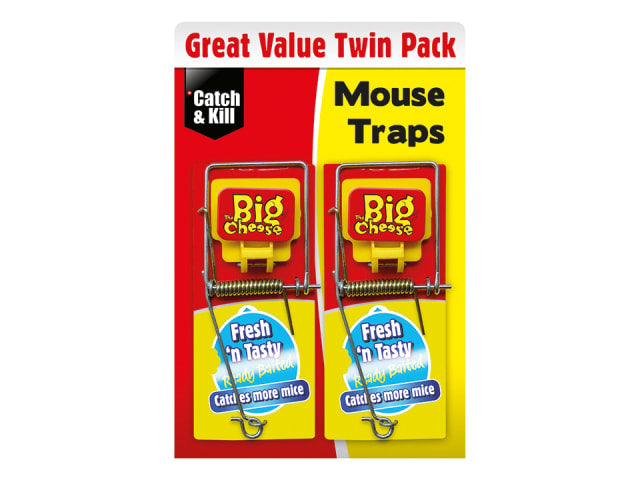 Fresh Baited Mouse Trap 2pk