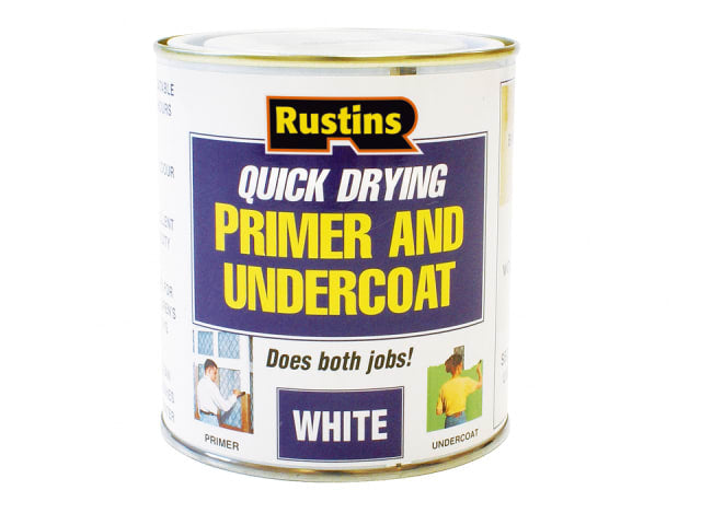 Quick Dry Primer and Undercoat White 500ml