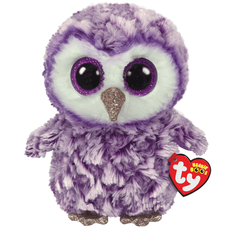 TY Medium Beanie Boo - Moonlight Owl