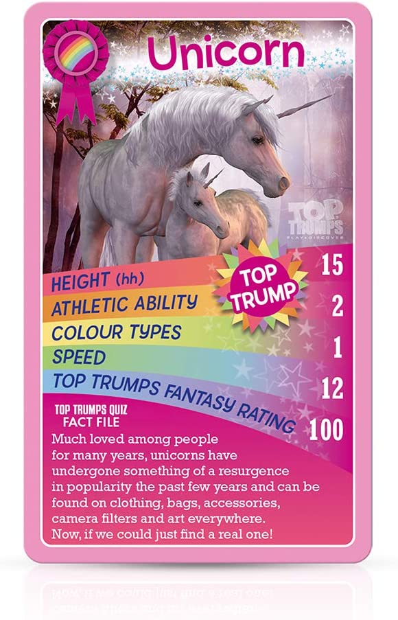 Top Trumps Horses, Ponies & Unicorns Card Game