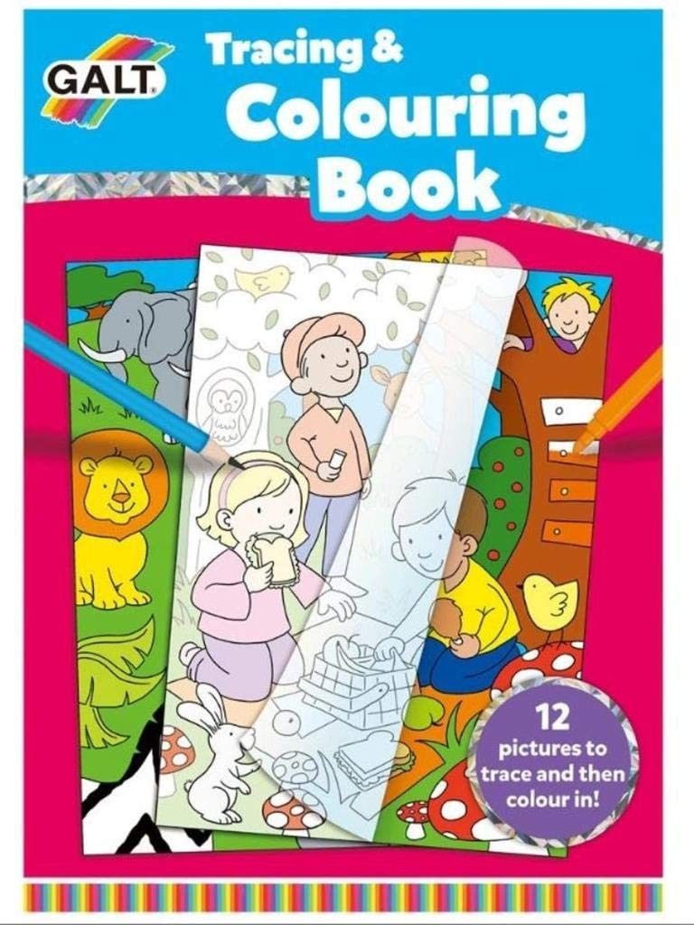 Tracing & Colouring Book