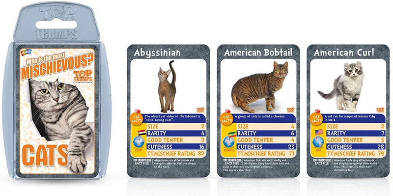 Top Trumps Cats Card Game