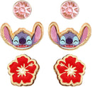 Disney Lilo & Stitch Earrings 3pk