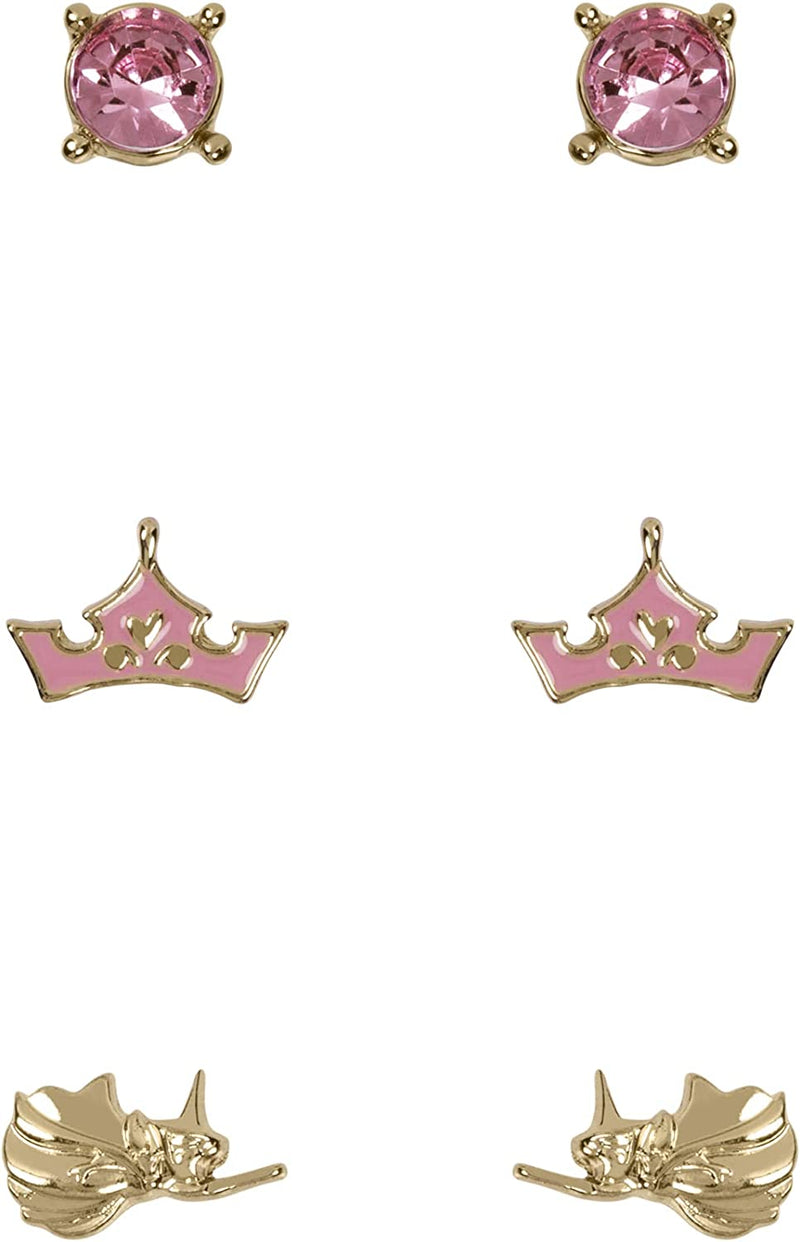 Disney Princess Earrings 3pk