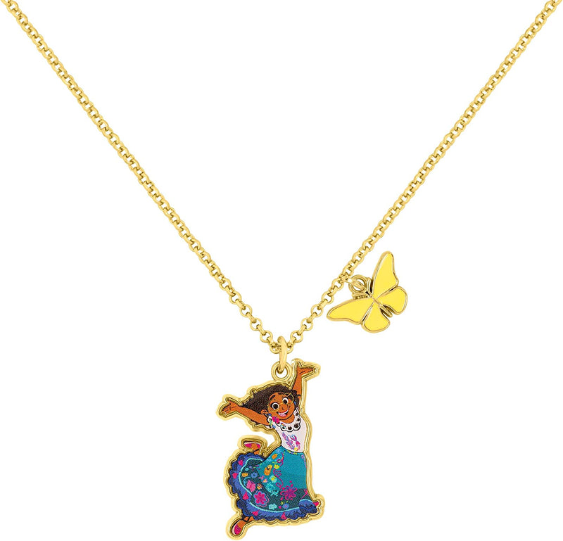 Disney Encanto Mirabel & Butterfly Charm Necklace