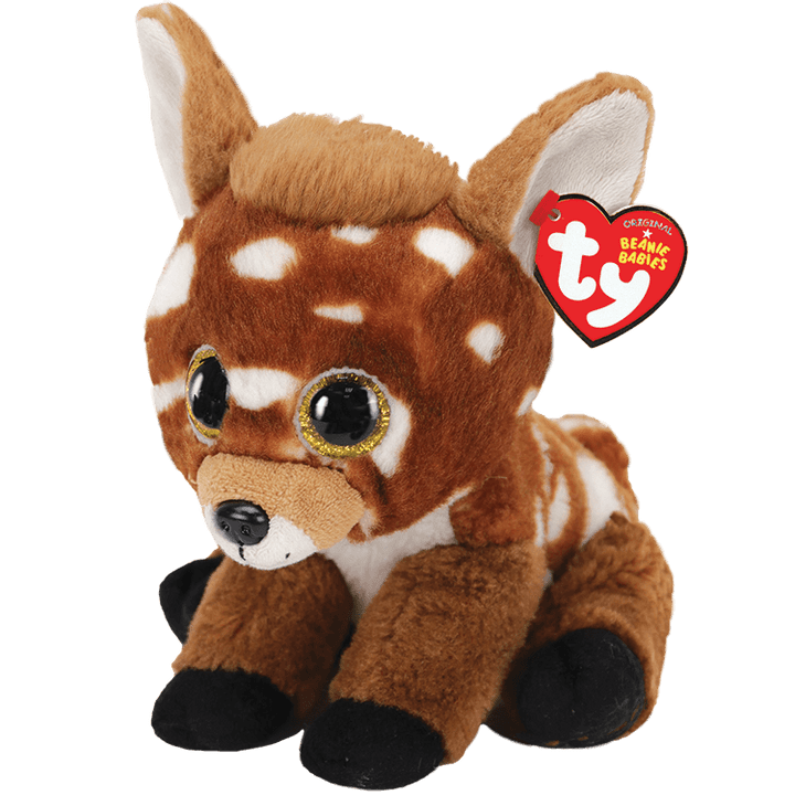 TY Beanie Babies - Buckley The Brown & White Spotted Deer