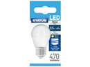 Round LED Light Bulb 5.5W Pearl Edison Screw Boxed