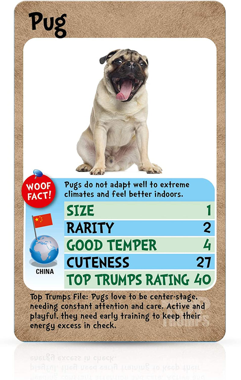 Top Trumps Dogs Card Game