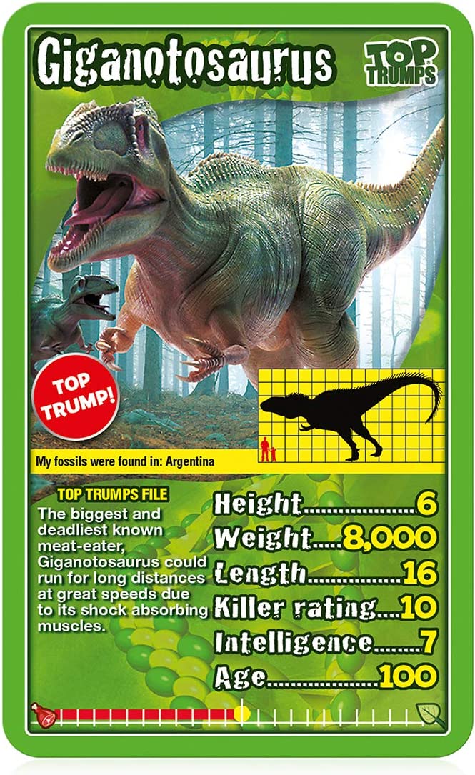 Top Trumps Dinosaurs Card Game