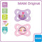 MAM Style Soother 0-6m - I Love Daddy Pink