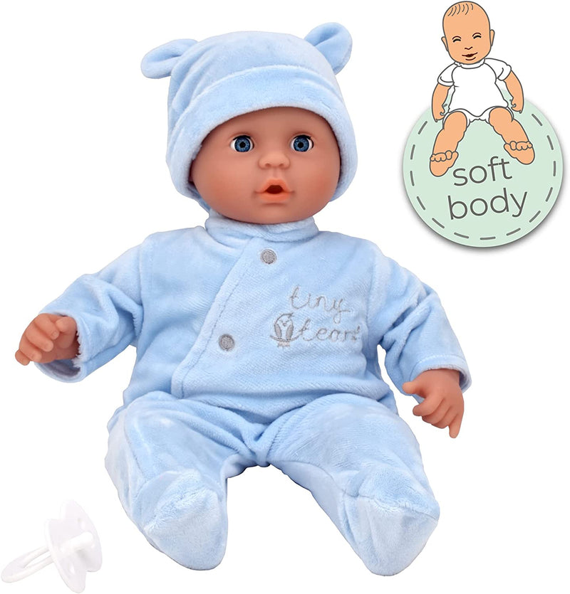 Tiny Tears Soft Bodied Doll - Blue