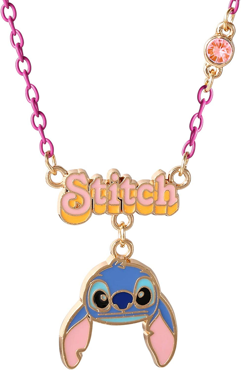 Disney Lilo & Stitch Drop Pendant Necklace