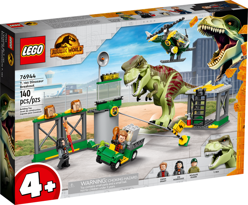 LEGO Jurassic World T. Rex Dinosaur Breakout