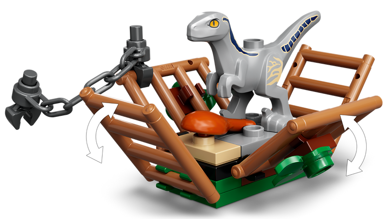 LEGO Jurassic World Blue & Beta Velociraptor Capture