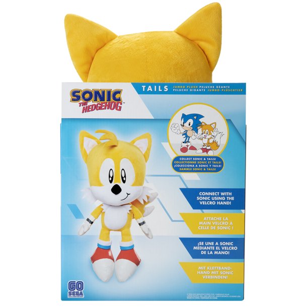 Sonic The Hedgehog Jumbo Plush - Tails
