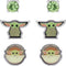 Star Wars Baby Yoda Earrings 3pk