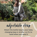 Tommee Tippee Closer to Nature Insulated Bottle Bag 2pk - Black