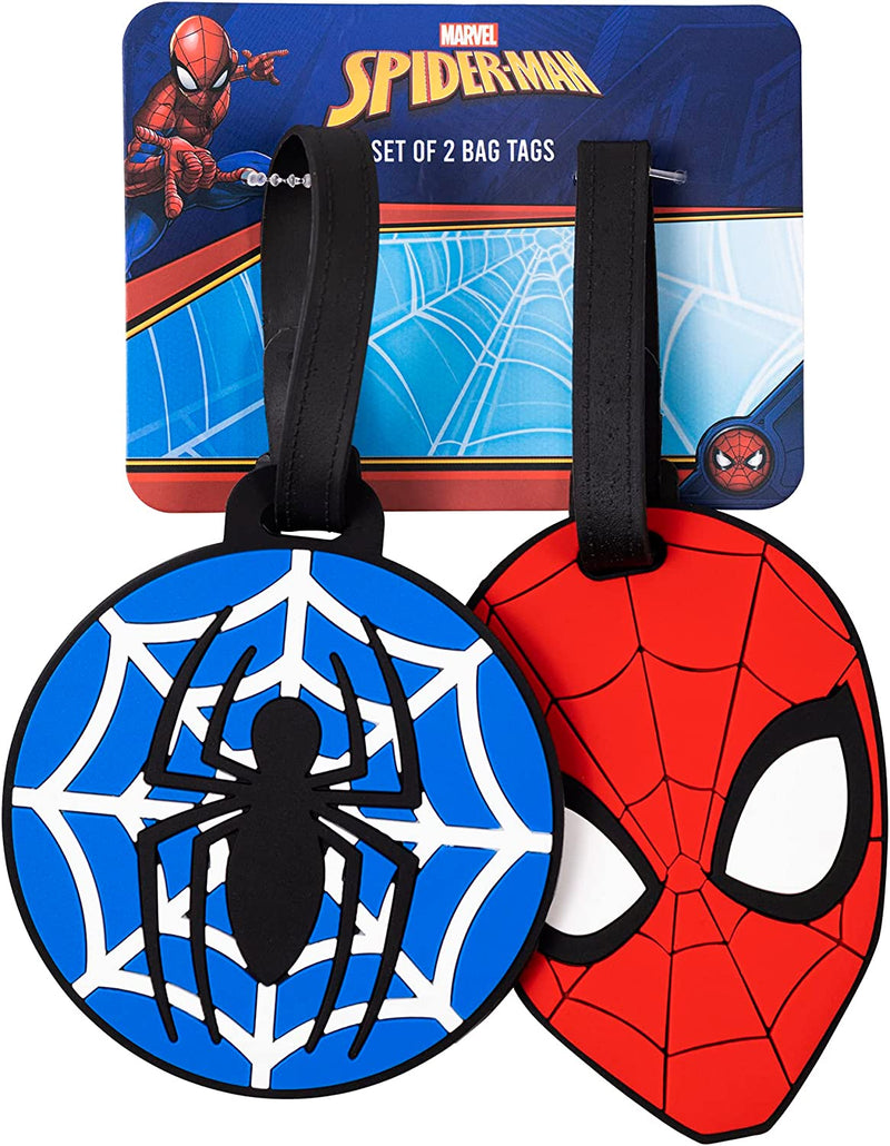 Marvel Spiderman Luggage Tag Set 2pk