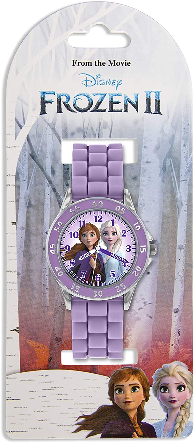 Disney Frozen Purple Analogue Watch