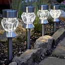 Solar Crystal Stainless Steel Stake