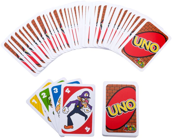 Uno Super Mario Bros Card Game