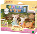 Sylvanian Families Fennec Fox Sister & Baby Picnic Set