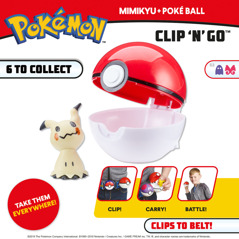 Pokemon Clip N Go Figure Assortment
