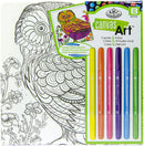 Canvas Art Markers Owl