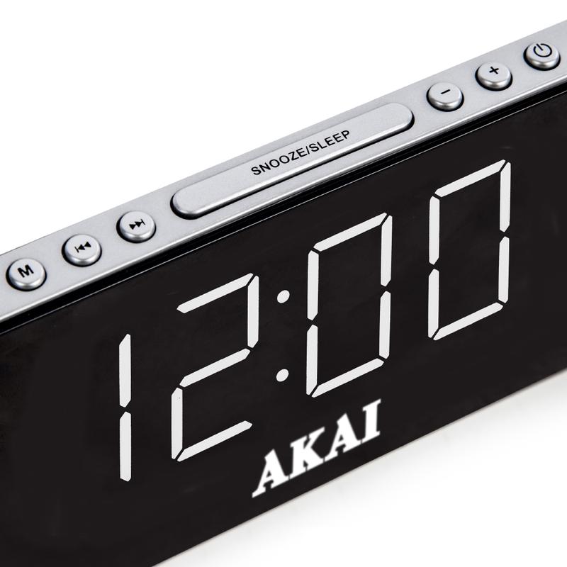 Alarm Clock Radio AM/FM Jumbo LED Screen