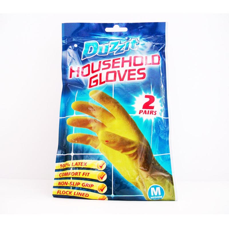 Duzzit Household Gloves Medium 2 Pack