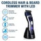 Signature Cordless Hair and Beard Trimmer - Midnight Blue