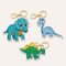 Crystal Art Keyrings 3 Pack - Dinosaurs
