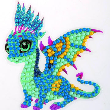 Crystal Art Motif - Friendly Dragon