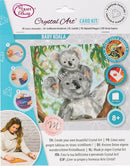 Crystal Art Card 18cm x 18cm - Koala Cuddles