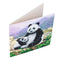 Crystal Art Card 18cm x 18cm - Panda