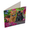 Crystal Art Card 18cm x 18cm - Cat Friends