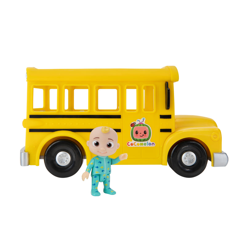 Cocomelon Yellow School Bus With JJ Figure
