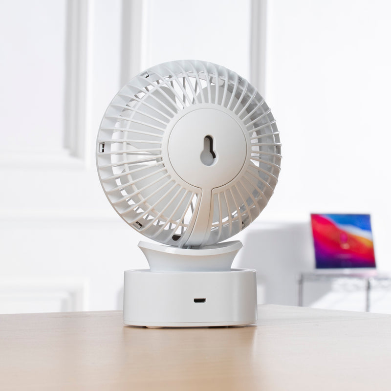 Daewoo 4 Inch Portable Rechargeable Fan