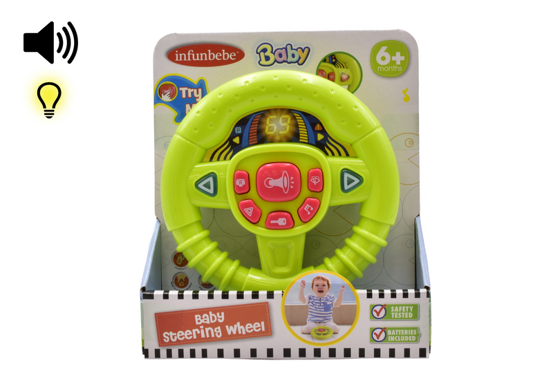 Infunbebe My First Steering Wheel Toy