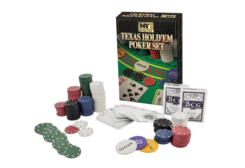 Texas Hold'Em Poker & Blackjack Set