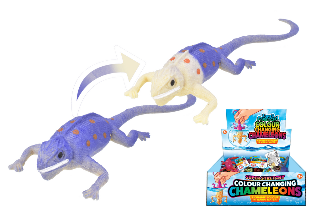 Colour changing sales chameleon toy