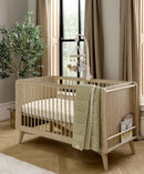 Mamas & Papas Coxley Cot Bed - Natural/Olive Green