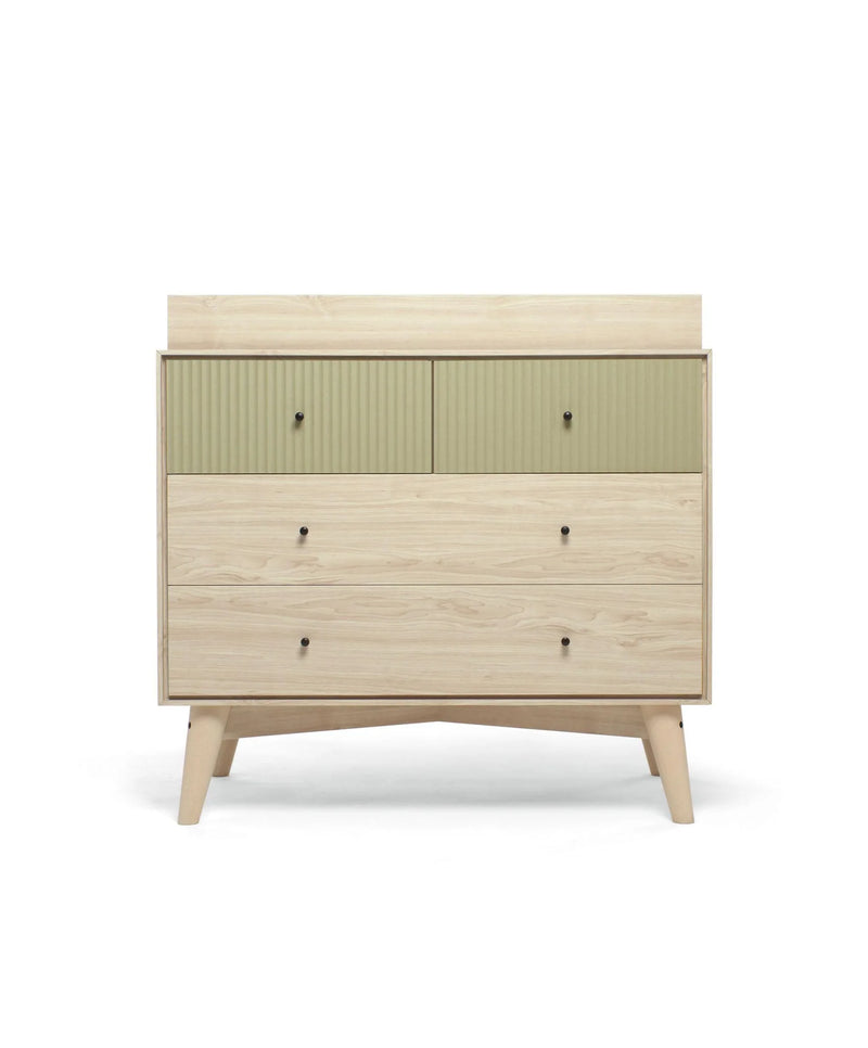 Mamas & Papas Coxley Dresser - Natural/Olive Green