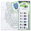 Canvas Art Paint Kit Tiger