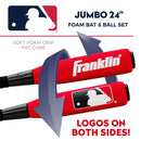 Franklin MLB 24" Oversized Foam Bat & Ball